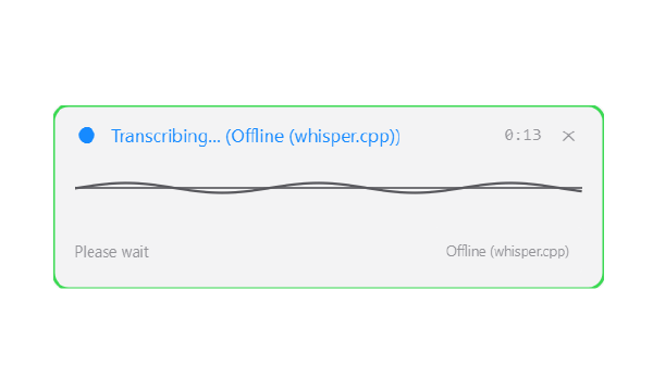 Windows Whisper